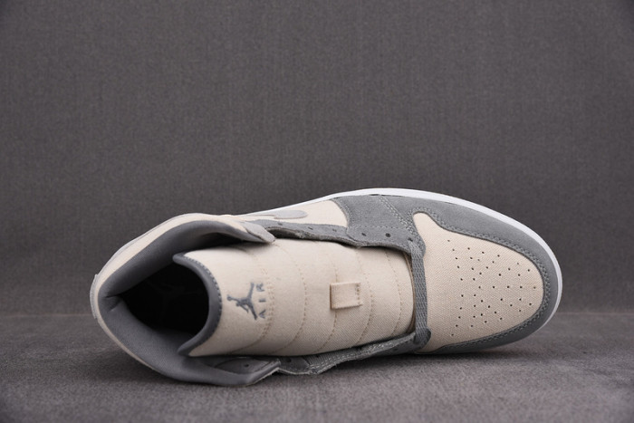 jordan 1 mid se coconut milk particle grey - dn4281-100