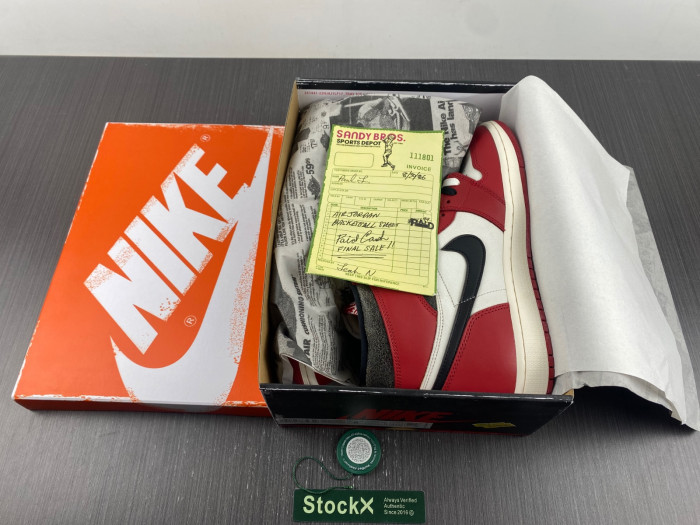 jordan 1 retro high og chicago lost and found dz5485-612