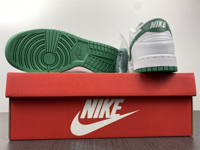 nike dunk low white green noise (w) - dd1503-112