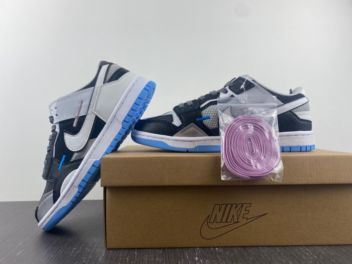 nike dunk low scrap mismatch dn5381-001