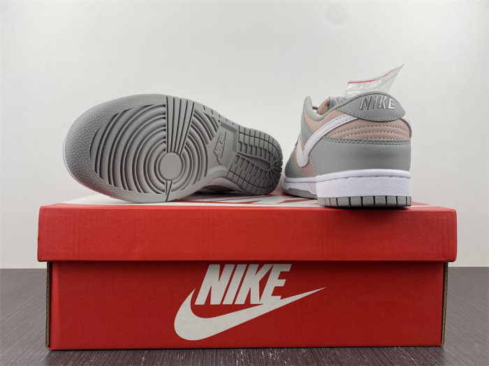nike dunk low pink oxford (w) - dm8329-600
