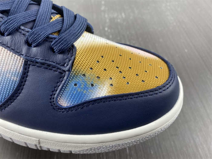 nike dunk low graffiti navy - dm0108-400