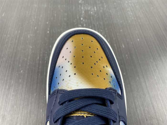 nike dunk low graffiti navy - dm0108-400
