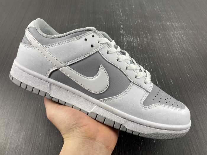 nike dunk low retro white grey - dj6188-003