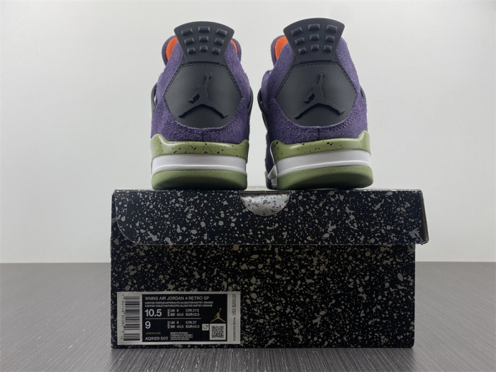 air jordan 4 wmns “canyon purple” aq9129-500