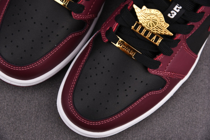 jordan 1 low dark beetroot black- db6491-600