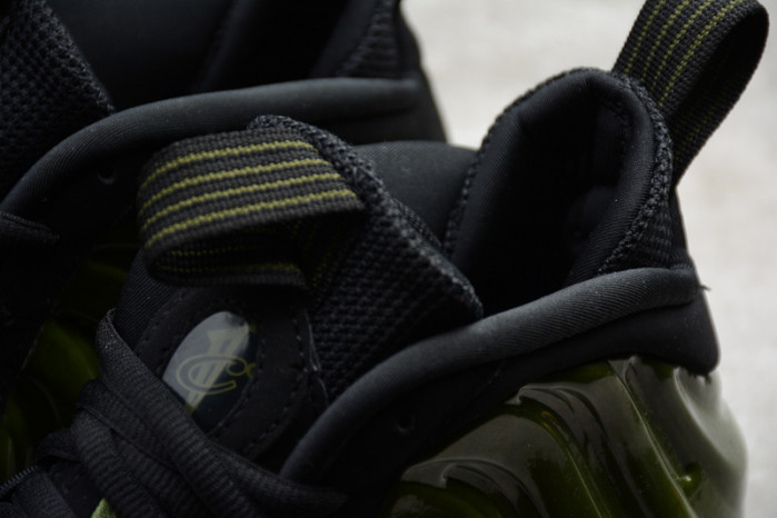 nike air foamposite one men legion green/black 314996-301