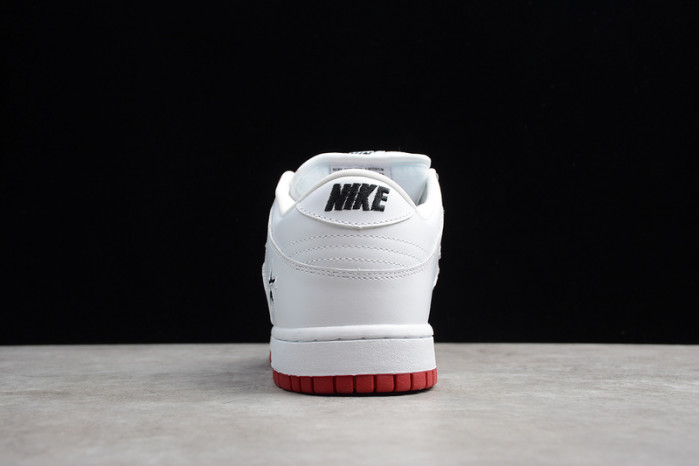 x nike sb dunk low varsity red-white ck3480-600