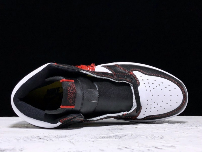 air jordan 1 defiant white black gym red tour yellow cd6579-071