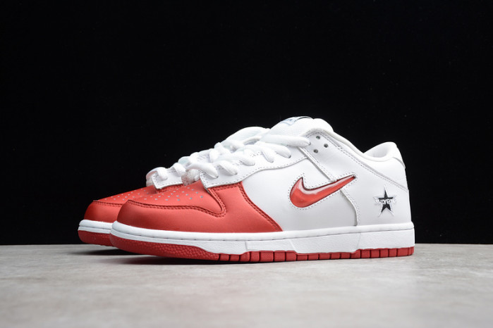 x nike sb dunk low varsity red-white ck3480-600
