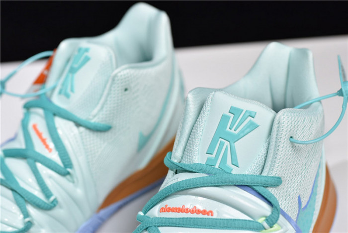 kyrie 5 spongebob squidward (house of hoops special box)  cj6951-300