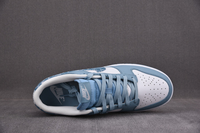 nike dunk low “blue paisley” dh4401-101