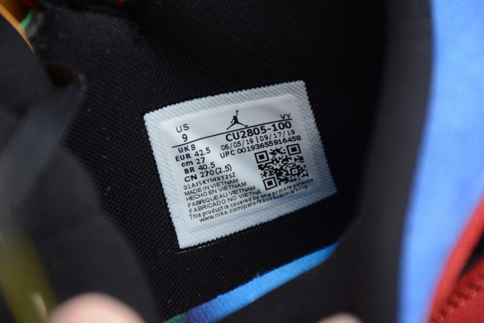 jordan 1 mid se fearless blue the great  cu2805-100