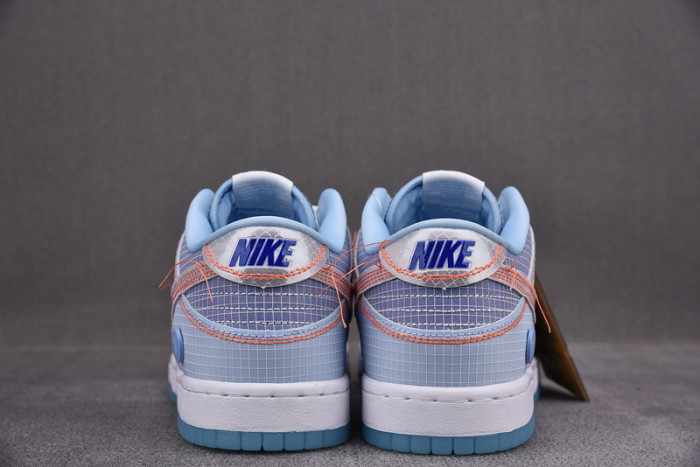 union x nike dunk low blue dj9649-400