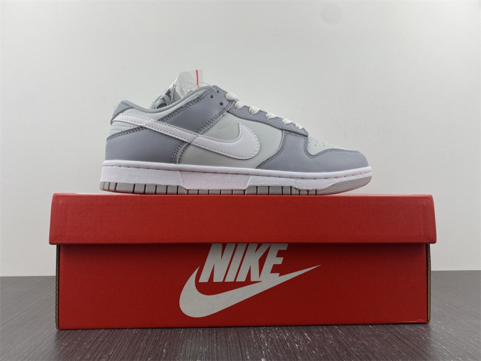 nike dunk low two tone grey - dj6188-001