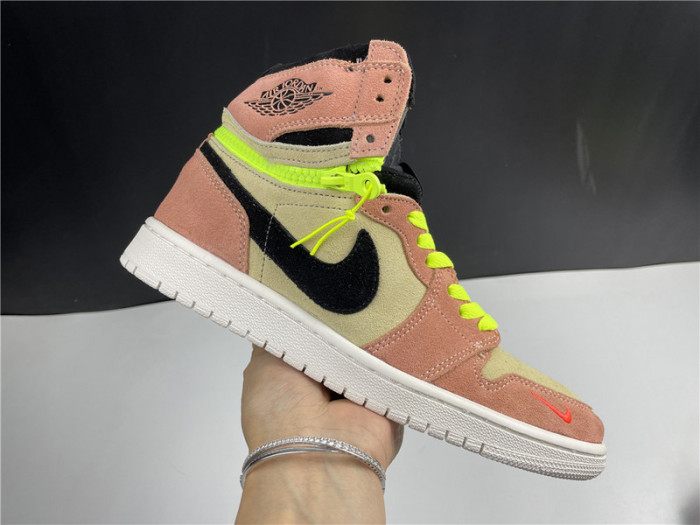 jordan 1 high switch peach - cw6576-800