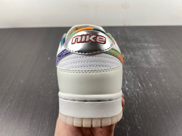 nike dunk low gs "multi-color paisley" fn8913-141