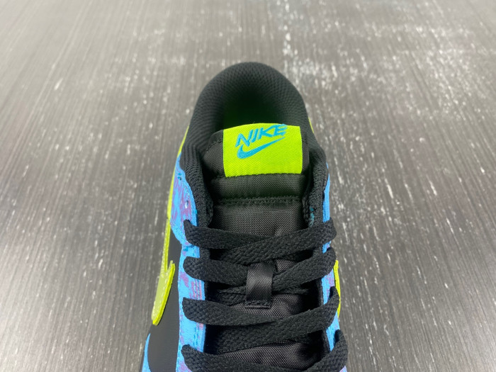 nike dunk low gs "acid wash" dv1694-900