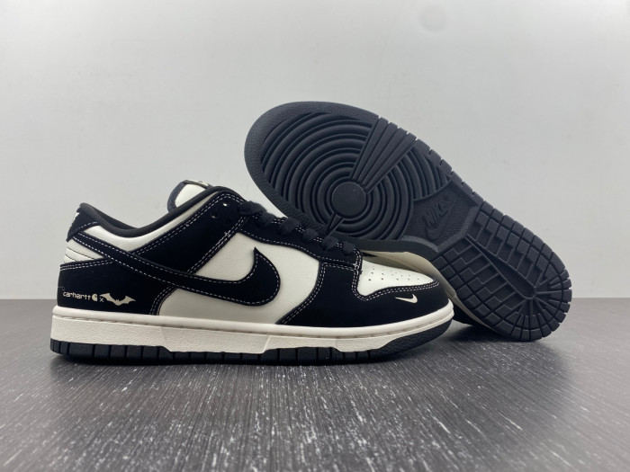 nike dunk low batman black white fc1688
