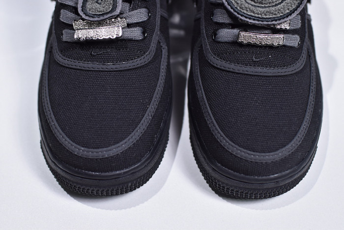 travis scott x nike air force 1 black aq4211-001
