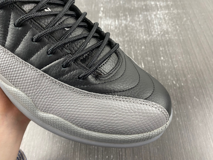 air jordan 12 "black wolf grey” ct8013-019