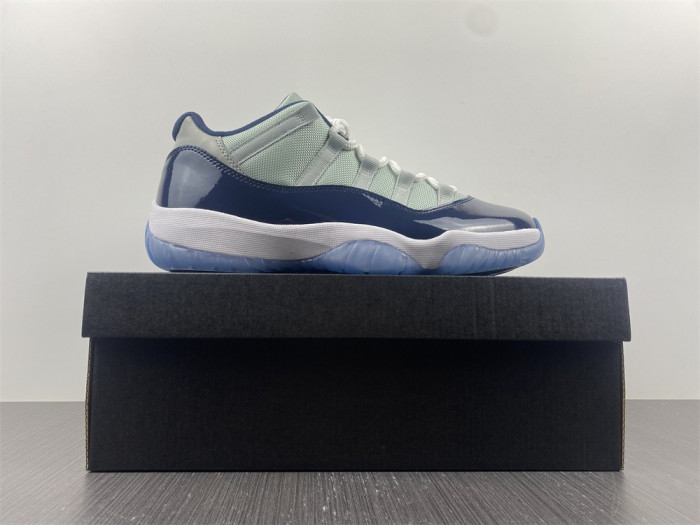 jordan 11 retro low georgetown - 528895-007