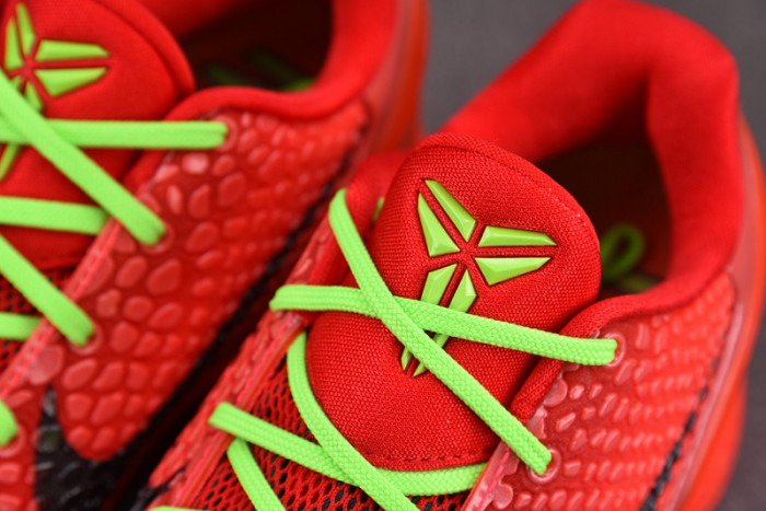 nike kobe 6 protro reverse grinch fv4921-600